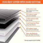 Back Seat Extender Dog Hammock with Storage Pocket