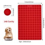 Mini Silicone Dog Treat Molds - 2 Pack