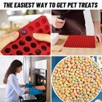 Mini Silicone Dog Treat Molds - 2 Pack