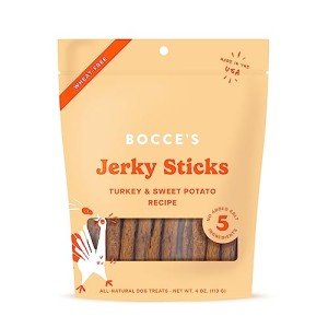Bocce's Bakery Wheat-Free Turkey Jerky Dog Treats