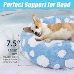 Cozy Small Dog and Cat Bed - Washable Blue