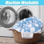 Cozy Small Dog and Cat Bed - Washable Blue