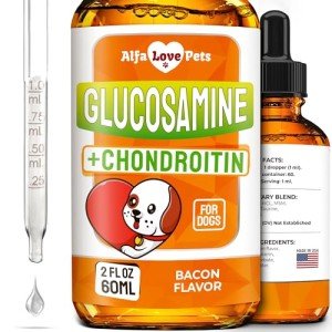Bacon Flavor Glucosamine Joint Supplement for Dogs