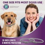 BKRMART Natural Flea Collar for Dogs - 2 Pack