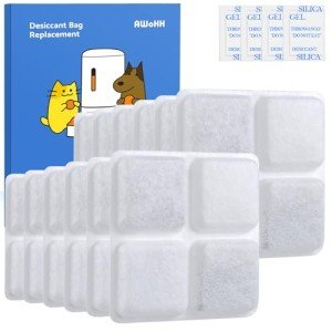 12-Pack Pet Food Desiccant Bags for Freshness