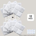 12-Pack Pet Food Desiccant Bags for Freshness