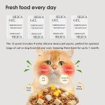 12-Pack Pet Food Desiccant Bags for Freshness