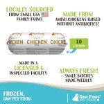 Raw Paws Chicken Recipe Dog & Cat Food Rolls