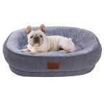 Cozy Calming Dog Bed for Small Pups