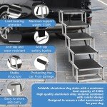 Foldable Dog Stairs for Large Breeds - 5 Steps