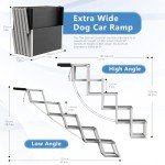Foldable Dog Stairs for Large Breeds - 5 Steps