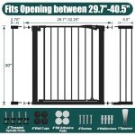 Keny Auto Close Pet Gate for Stairs