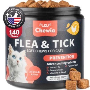 Daily Chewable Flea Treatment for Cats