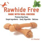 LuvChew Peanut Butter Dog Chew Bones - Mini 18pcs