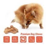 LuvChew Peanut Butter Dog Chew Bones - Mini 18pcs