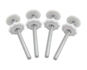 4-Pack Dog Gate Replacement Spindle Rods 8MM