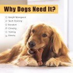 Peanut Butter Nylon Chew Bone for Aggressive Chewers