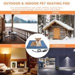 Large Heated Pad for Dogs - Waterproof & Adjustable
