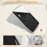 Curved 4-Step Dog Stairs for Small Pets