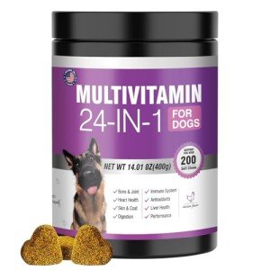 24-in-1 Dog Multivitamins for All Life Stages