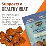 Sweet Potato Pumpkin Dog Bones - Grain-Free Treats