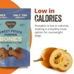Sweet Potato Pumpkin Dog Bones - Grain-Free Treats