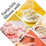 Silicone Dog Paw Mini Treat Molds - 2 Pack