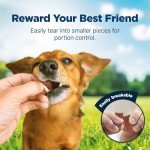 Blue Buffalo Nudges Jerky Cuts Dog Treats, Made in the USA with Natural Ingredients, Chicken & Duck, 36-oz Bag