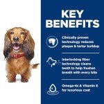 Hill's Science Diet Oral Care, Adult 1-6, Plaque & Tartar Buildup Support, Dry Dog Food, Chicken, Rice, & Barley, 4 lb Bag