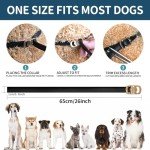 Flea Collar for Dogs, 4 Pack Dog Flea and Tick Collar 32 Months Flea and Tick Treatment Collar for Dog, Waterproof Adjustable Dog Flea and Tick Prevention for Small Medium Large Dog Puppy, Black