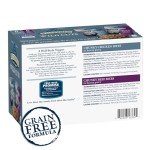 Blue Buffalo Wilderness Trail Toppers Wild Cuts Wet Dog Food Variety Pack, High-Protein & Grain-Free, Made with Natural Ingredients, Chicken and Beef Flavors, 3-oz Pouches, (12 Count, 6 of Each)