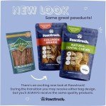 Pawstruck Premium Beef Jerky Dog Treat Chews, Medium 4"-6" Strips - Hip Joint Health Naturally Rich in Glucosamine & Chondroitin No Added Preservatives - 25 Count (Pack of 1) - Packaging May Vary