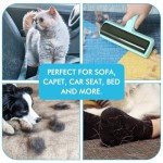 Pet Hair Remover Roller - Lint Roller for Pet Hair, Reusable Cat & Dog Hair Remover for Furniture, Couch, Bed, Car Seat, Carpet (Blue)