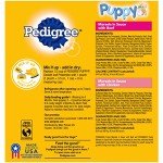 Pedigree Puppy Soft Wet Dog Food 8-Count Variety Pack, 3.5 Oz Pouches, 8 Count (Pack of 1)