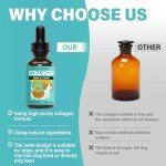 Liquid Collagen for Dogs, Collagen for Dogs, Dog Collagen, Itch Relief for Dogs,Collagen Supplement for Dogs, Supports Joints and Digestive System Health - 2 fl oz