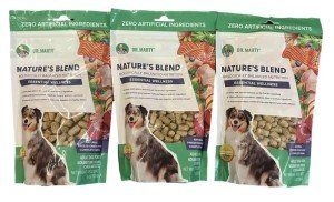 Dr. Marty Nature's Blend Freeze-Dried Raw Dog Food 18 oz, (3 Bags x 6 oz)