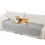Bedsure 100% Waterproof Couch Cover for Dogs Washable - Non Slip Waterproof Dog Blanket for Couch Sofa, Lightweight Furniture Protector Durable for Pet Cat Puppy with Non-Slip Bottom, Grey, 30x85IN