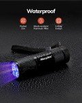Morpilot Black Light Flashlight Mini UV Flashlight: 395nm Blacklight Flashlights, 9 Led Pet Urine Detector Light for Dog/Cat, Dry Stains, Resin Curing, Bed Bug