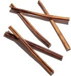 Wild Wolf 12-inch Angus Bully Sticks (8 Ounces) Healthy, All-Natural, Long-Lasting Dog Chew Bones - Odor-Free - Mixed Thickness