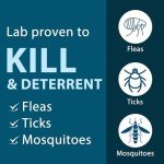Flea and Tick Spray for Dogs, Cats, and Home - Flea and Tick Killer, Control, Prevention, Treatment - with Natural Essential Oils