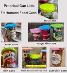 Pet Food Can Covers-Comtim 3 Pack Silicone Can Lids Caps for Dog Cat Wet Food,Universal Size Fit Most Standard Size Canned Dog and Cat Food