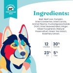 Solid Gold Freeze Dried Dog Food - Made with Real Beef, Pumpkin, and Superfoods - Freeze Dried Raw Dog Food to Serve as a Meal, Food Topper, or Dog Treat - 1.5 OZ