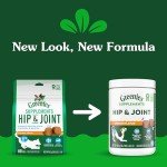 Greenies Supplements Hip and Joint Supplements for Dogs, Chicken Flavor, 16.2 oz., 80-Count Soft Chews Dog Joint Supplements