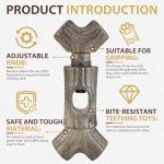 Bully Stick Holder for Dogs Bully Stick Safety Holder for Small Medium and Large Dogs Yak Chew Holder Dog Bone Holder for Chew Sticks Prevent Choking Suitable for Various Bully Sticks and Dog Sizes