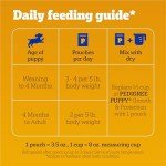 Pedigree Puppy Soft Wet Dog Food, 8-Count Variety Pack, 3.5 oz. Pouches (Pack of 2)