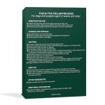 4 Pack Flea and Tick Collar for Dogs- Adjustable Dog Flea and Tick Collar- 32 Months Dog Flea and Tick Treatment - Water Resistant Dog Flea Collars for Puppy Small Medium Large Dog- Red & White