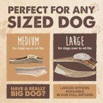 Mighty Paw Split Elk Antlers for Dogs (Sourced in The USA) | 1 Pack, Medium 5”+ Long Lasting Dog Bones for Aggressive Chewers - Naturally Shed Split Deer Antler for Dogs - Low Odor Dog Antler Chews