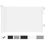 Mom's Choice Award-Cumbor 55" Wide Retractable Baby Gates for Stairs, Retractable Mesh Pet Gate for Dogs, Puppy Essencial Fit for Baseboards Safety Toddler Gates for The House, White