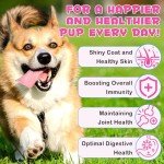 Collagen for Dogs, Liquid Collagen for Dogs Joint Supplements, Helps Aid Hip & Joint Care for Dogs - Improves Mobility Skin and Coat Health, Dog Digestive Aid Bacon Flavor 2 Fl Oz