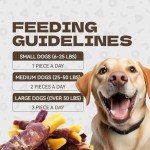 KUADELRO Duck Wrapped Double Sweet Potato Dog Treats, High Protein Duck Jerky Dog Treats Low Fat Dog Training Treats for Dog Snacks Soft Healthy Dog Chews for Small Medium Large Dogs 10.54oz